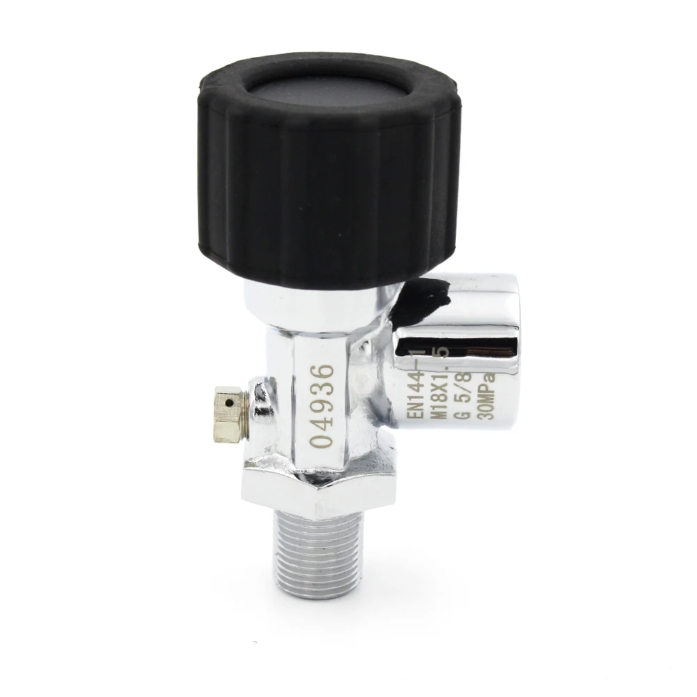 PCP Пейнтбол Din Клапан бак вкл/выкл клапаны M18 мужской G5/8 Женский 30Mpa/4500psi для * 1 5