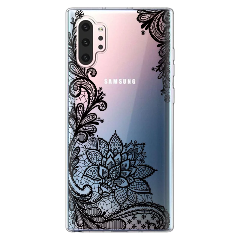 sxhua-he Мандала кружевное платье с цветочным рисунком в виде ракушки для samsung Galaxy Note 10 Pro для samsung Galaxy A70 A60 A50 A40 A30 A20e с рисунком мягкий чехол - Цвет: sxhua-he