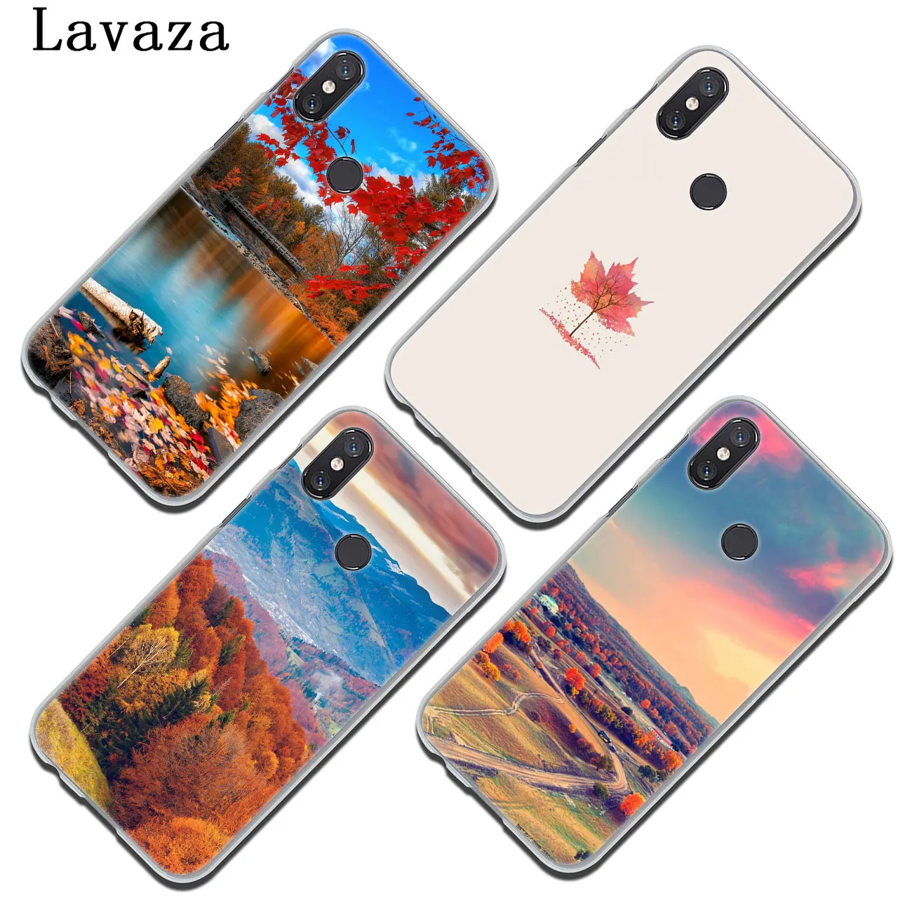 Твердый чехол для телефона Lavaza sunset с кленовыми листьями на осень Xiaomi Redmi K20 8A 7A 6A Note