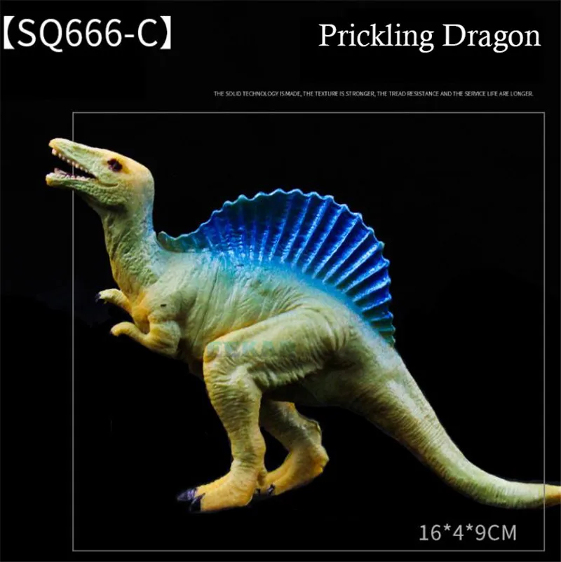 Динозавр модель Юрского периода cretaceus carnivous herbivorus ПВХ детские игрушки | Игрушки и