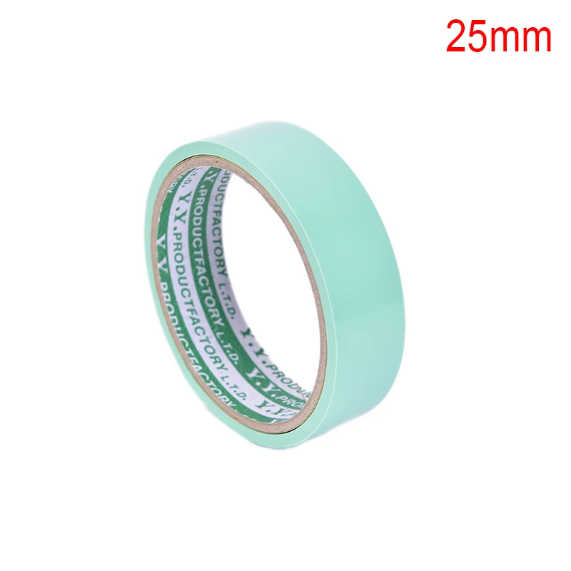 25mm width 10 м бескамерные обода клейкие ленты Ширина 16/18/21/23/25/27/29/31/33 мм для горного велосипеда, руль для шоссейного велосипеда, колеса велосипеда с дисковыми тормозами - Цвет: 25mm width