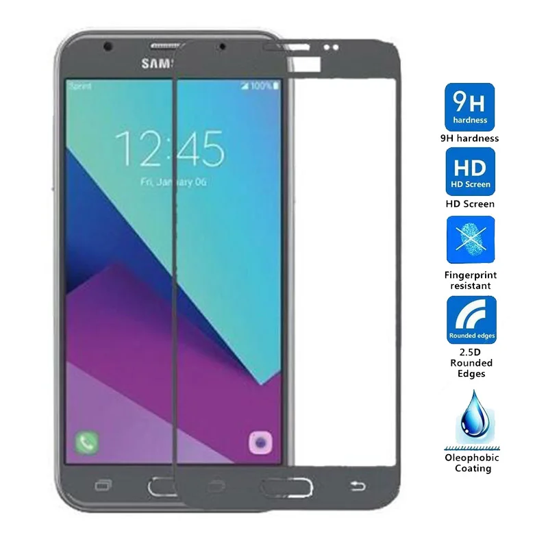 Полное покрытие экрана протектор Закаленное стекло для Samsung Galaxy A3 A5 A7 2016 2017