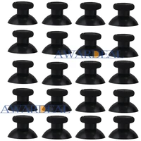 extremerate 20 pcs black analogue thumbstick joystick replacement for xbox one game controller