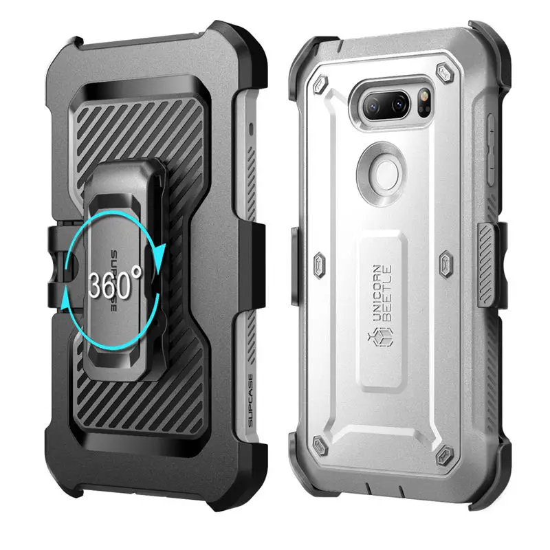 SUP чехол для LG V30 UB Pro полный корпус прочная кобура крышка со встроенной защитной пленкой для LG V30s, V30 Plus, V35, V35 ThinQ