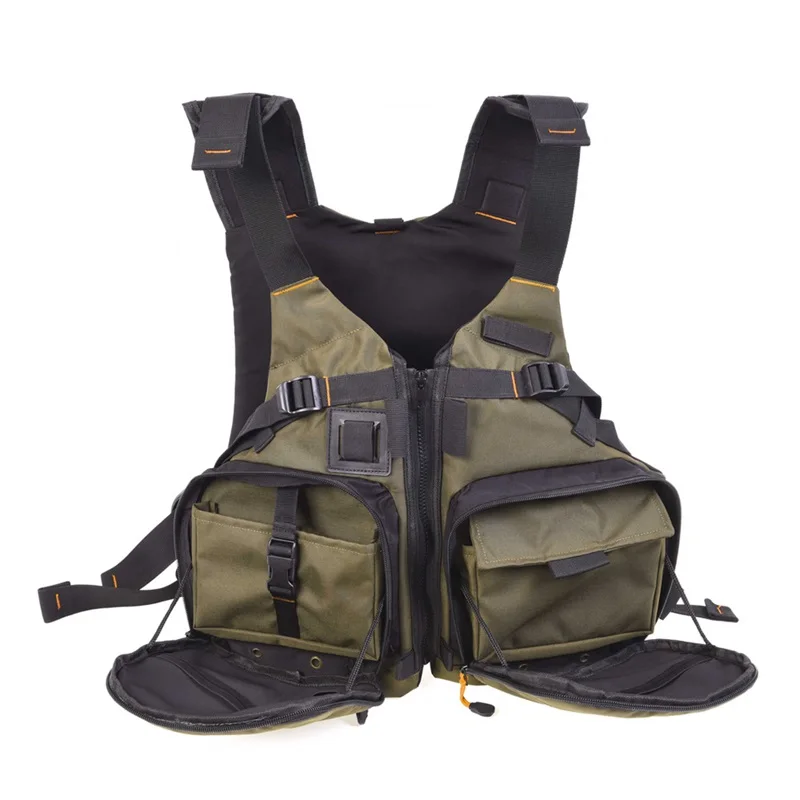 Жилет для рыбалки нахлыстом каяк водонепроницаемый жилет taslan морской ночной |