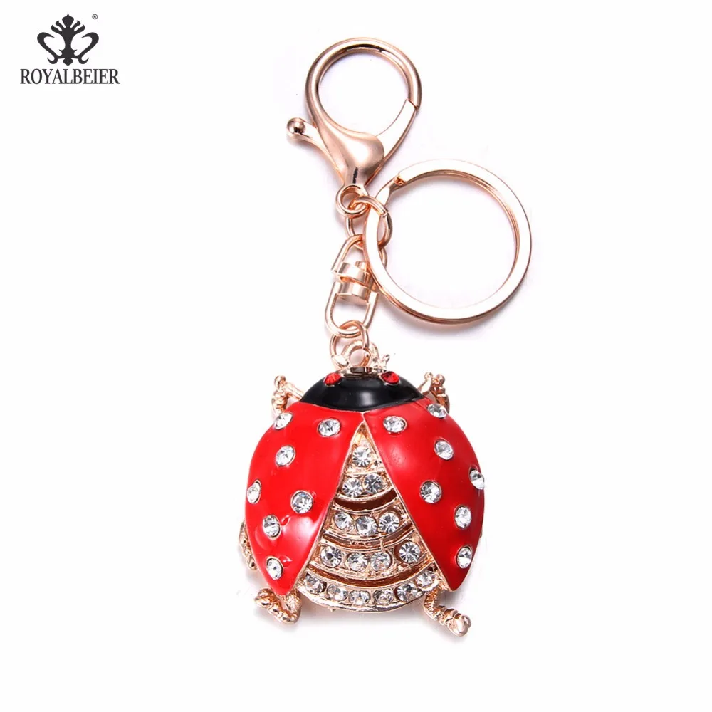 ROYALBEIER новый смешанный DIY золотистый брелок для ключей 3D Игрушечная модель