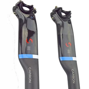 Подседельный штырь для велосипеда, спортивные развлечения, детали для велосипеда, подседельный штырь из углеродного волокна, детали для горного велосипеда 27,230,831,6 мм