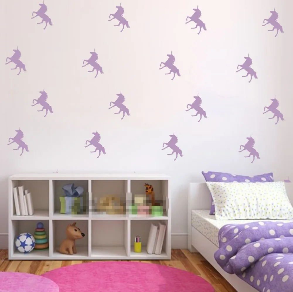 18 шт Мультяшные наклейки на стену декор для детской комнаты настенное искусство |