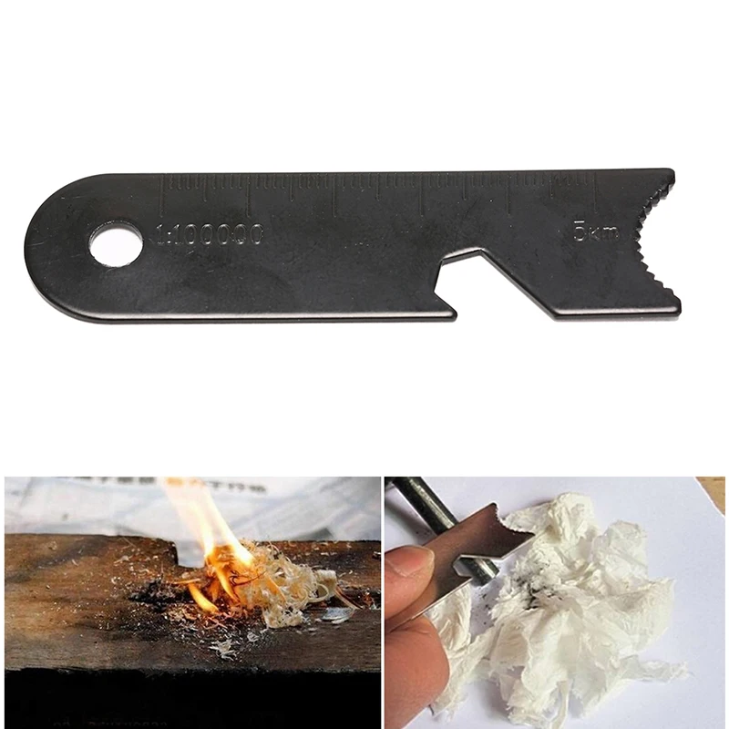 

Survival Flint Scraper Square Type Outdoor Survival Tool Outdoor Camping Hiking