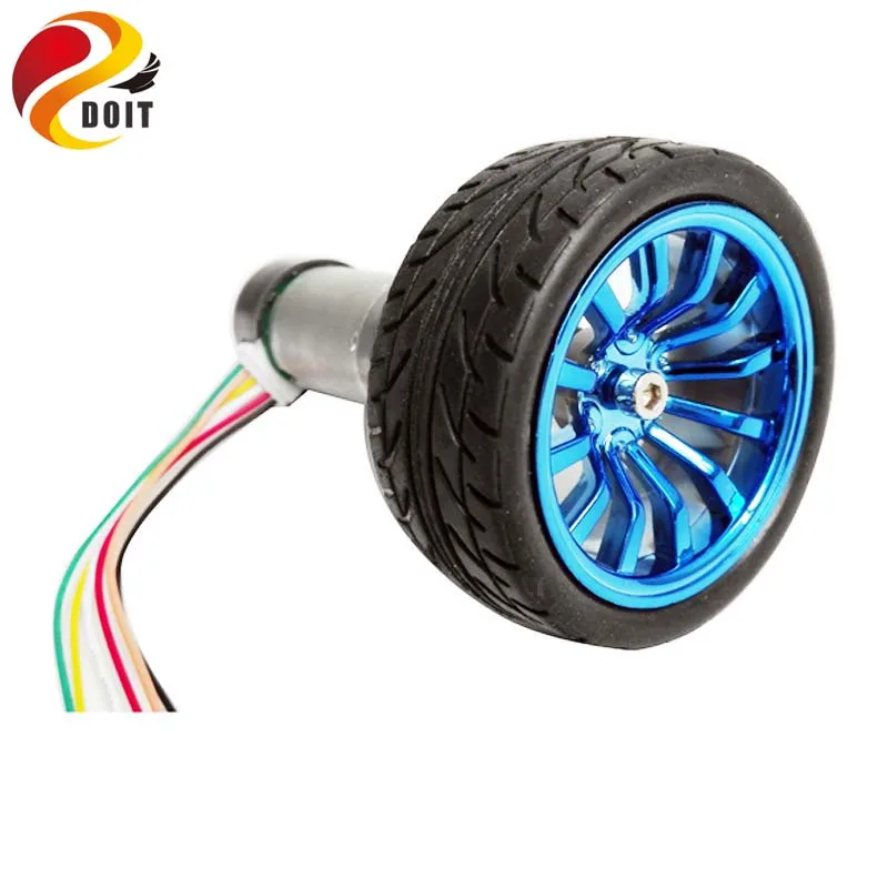 Комплект аксессуаров DOIT для шасси автомобиля робота с мотором 25 мм и медной