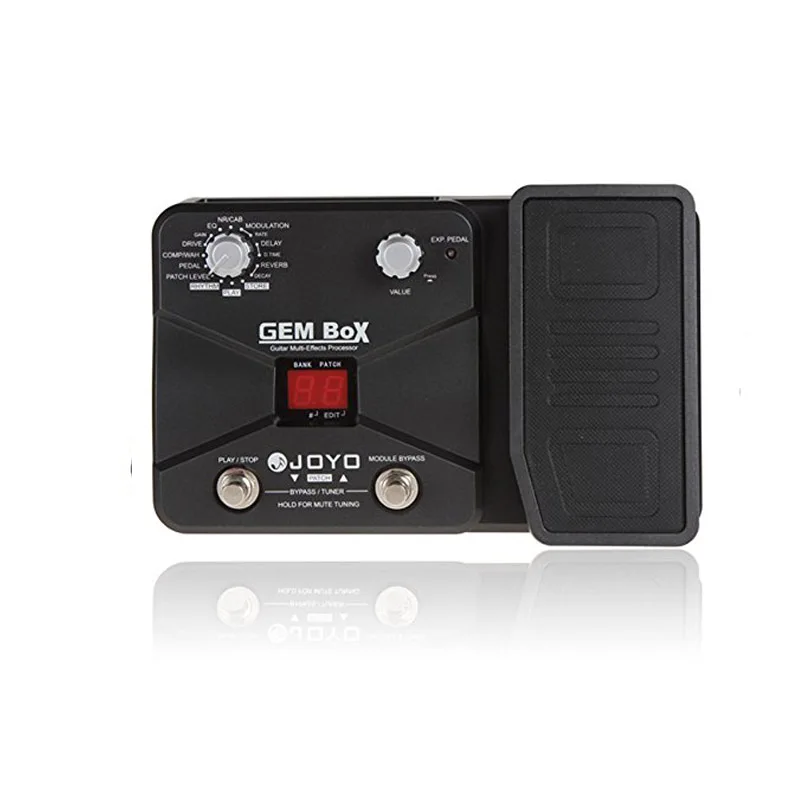 JOYO Gembox II гитары мультиэффектов процессор алгоритм барабан машины узоры 3 минутах looprecording электронный эффект для езды на велосипеде