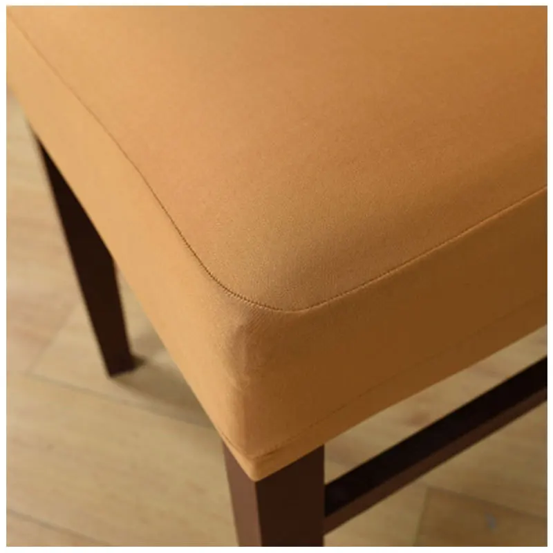 Morigins Fashion Home Textile Chair Cover For Wedding Office Dining Solid Colors Hotel Decoration Case N375 | Дом и сад