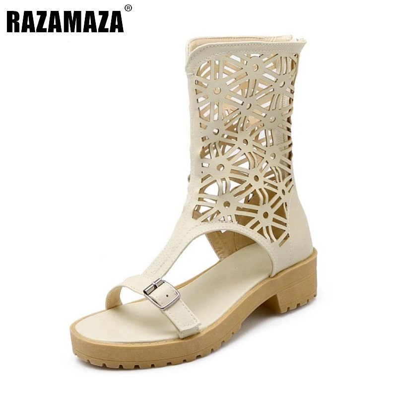 Razamaza Размеры 34–43 Винтаж женские босоножки на высоком каблуке с металлической