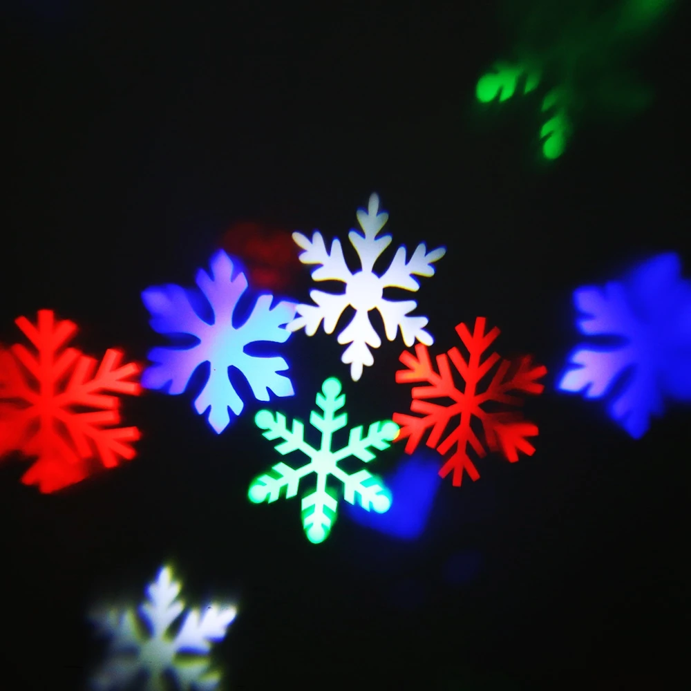 

Laser Outdoor Lawn Light Snowflake Laser Spotlight Light Landscape Park Garden Lamp Decorations Christmas Laser Projector Lamp