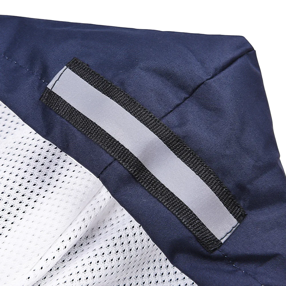 Светоотражающий дождевик для собак 4XL/5XL/6XL средних и больших питомцев С дырками