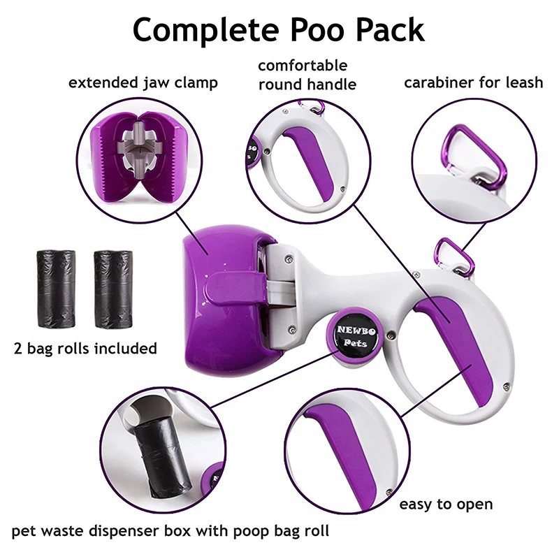 Качественный синий Yello ПЭТ совок гигиенический пакет для уборки за животными