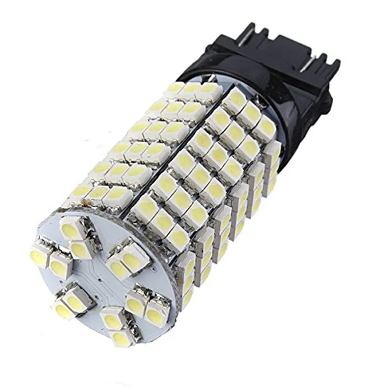 

50PCS 120 LEDs 3157 3528 SMD LED Light 6000K Pure White LED Blub 400LM 12V LED Car Light Car Xenon Light Reversing Backup Lights
