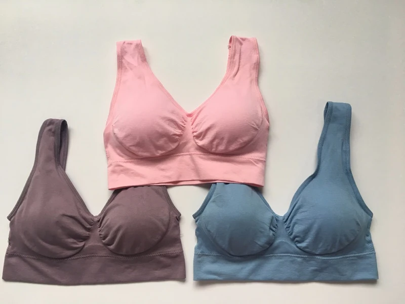 3 шт./компл. Genie Bra состоит из трех корректирующих бюстгальтеров бюстгальтер съемными подкладками двойной Слои ААА бюстгальтеры, Корректирующее белье с эффектом пуш-ап для сна yoga бюстгальтер