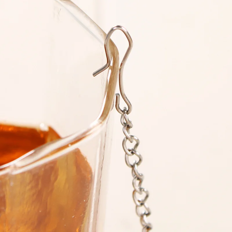 Чай Infuser Фильтр для чая повторного использования шарик приправы из нержавеющей