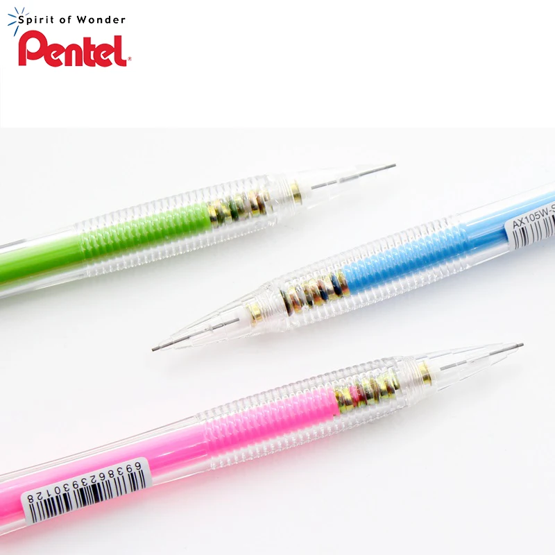Механические карандаши Pentel FIESTA AX105 4 шт. M & G 0 5 мм металлический корпус офисные и