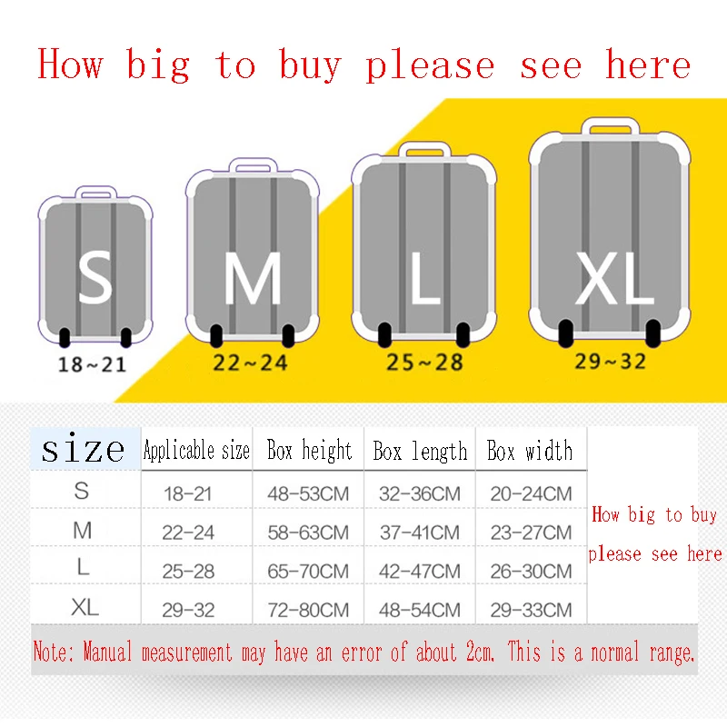 Аксессуары для путешествий эластичный чехол чемодана защита от пыли багажа