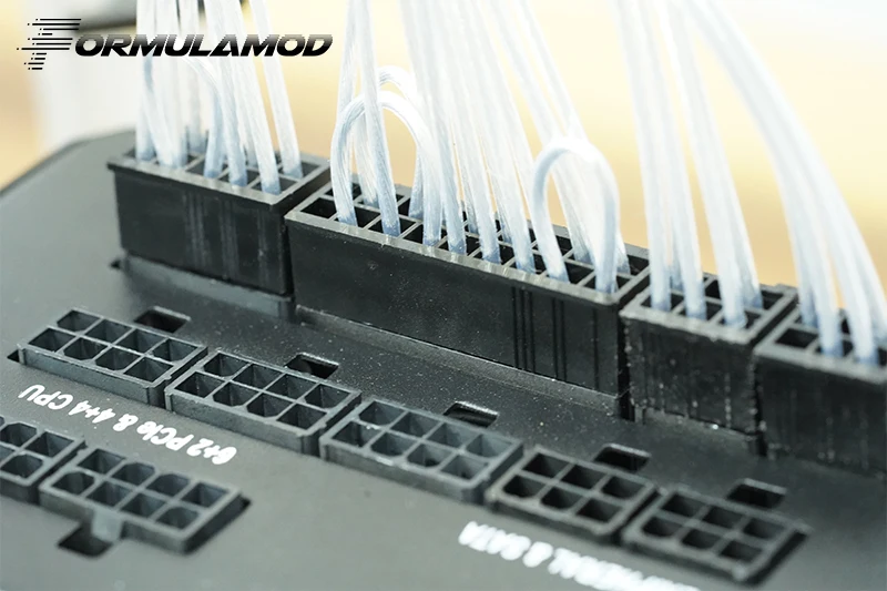 FormulaMod Fm HDC SL полностью модульная PSU кабели 18AWG посеребренные для Corsair RM/SF/серии HX