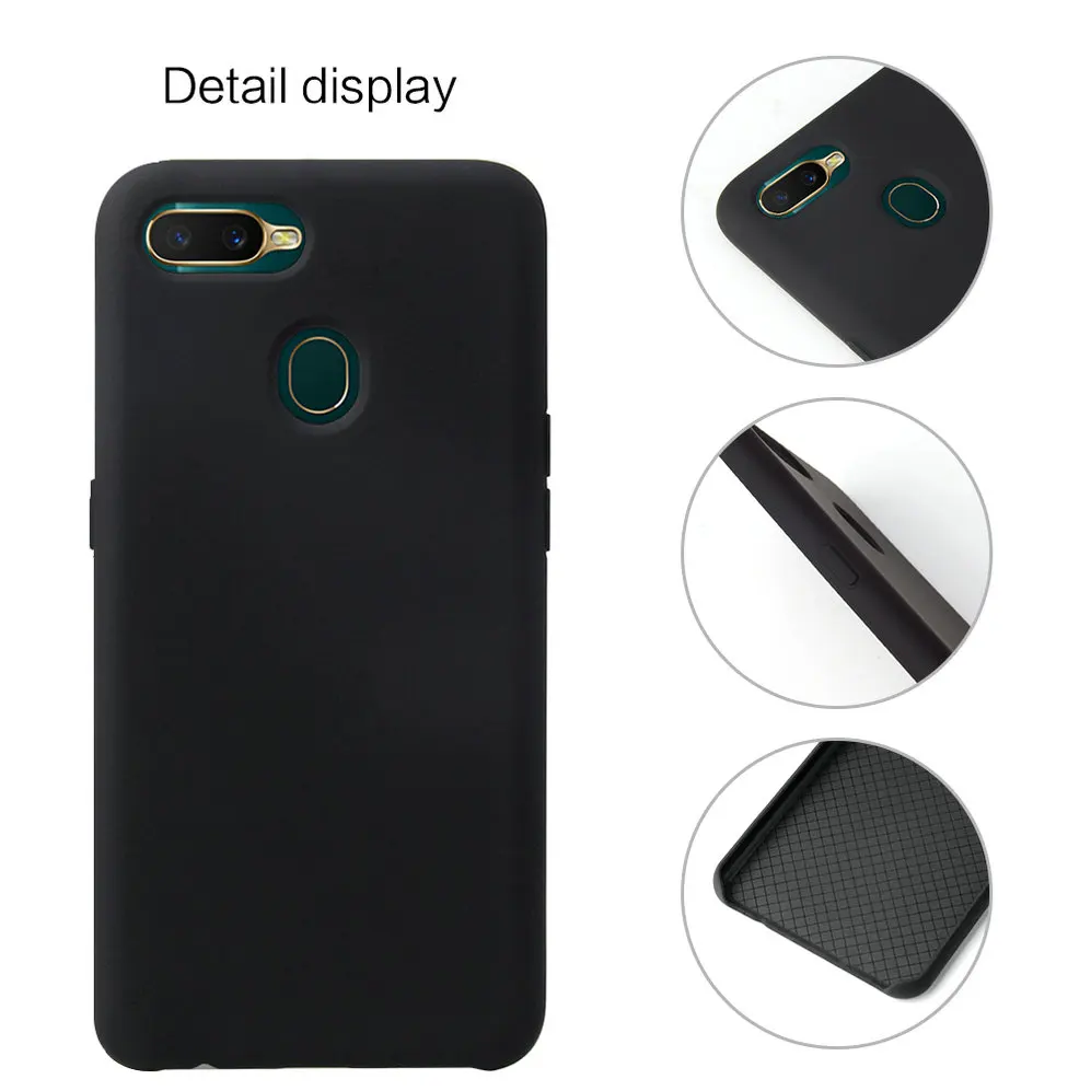 For OPPO F7 F9 F9Pro Case Premium Slim TPU Solid Soft Back Shell Silicone Flexible Excellence Phone Protection Cover |