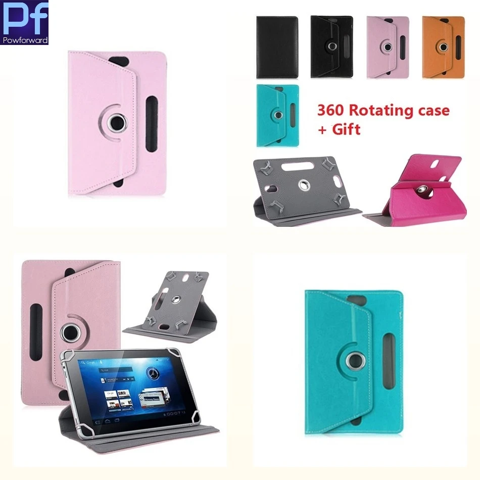 Универсальный чехол для планшета из искусственной кожи PU с поворотом на 360