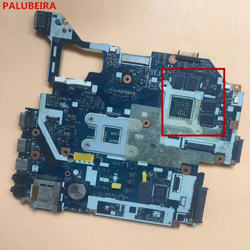 Материнская плата для ноутбука Acer aspire E1 531 материнская с чипами графической карты