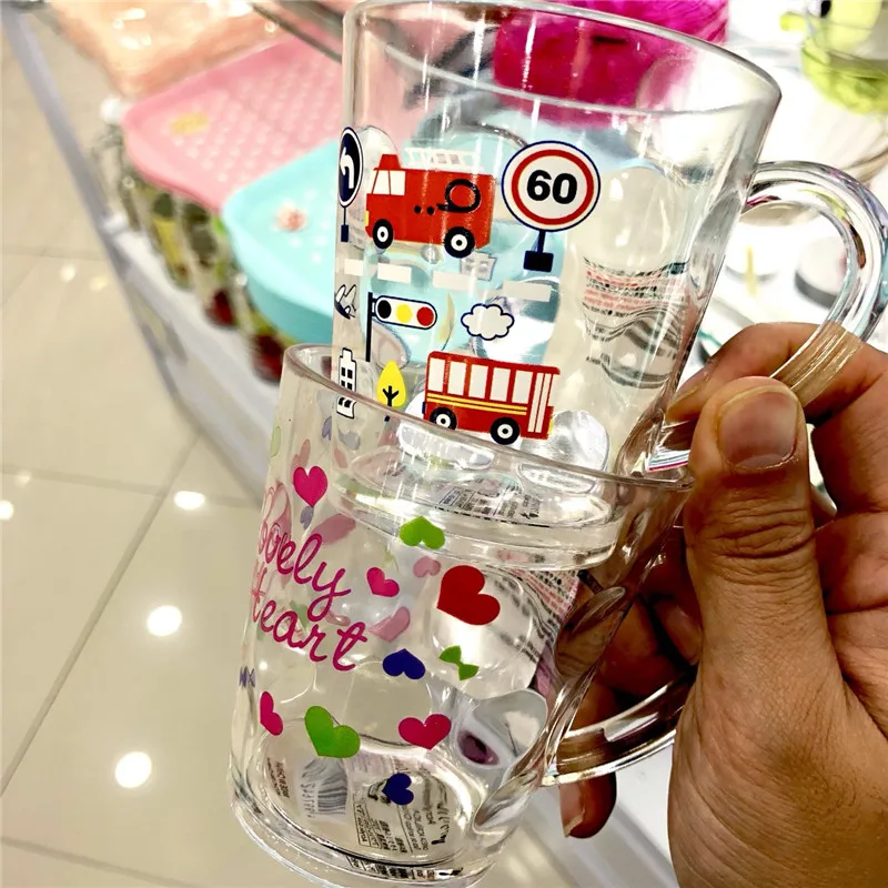 Oloey 200 мл Daiso мультфильм зубная щетка чашки для питья мыть чашки воды чашки для детей Дети обучения питьевой чашки Горячая игрушка# Cup002