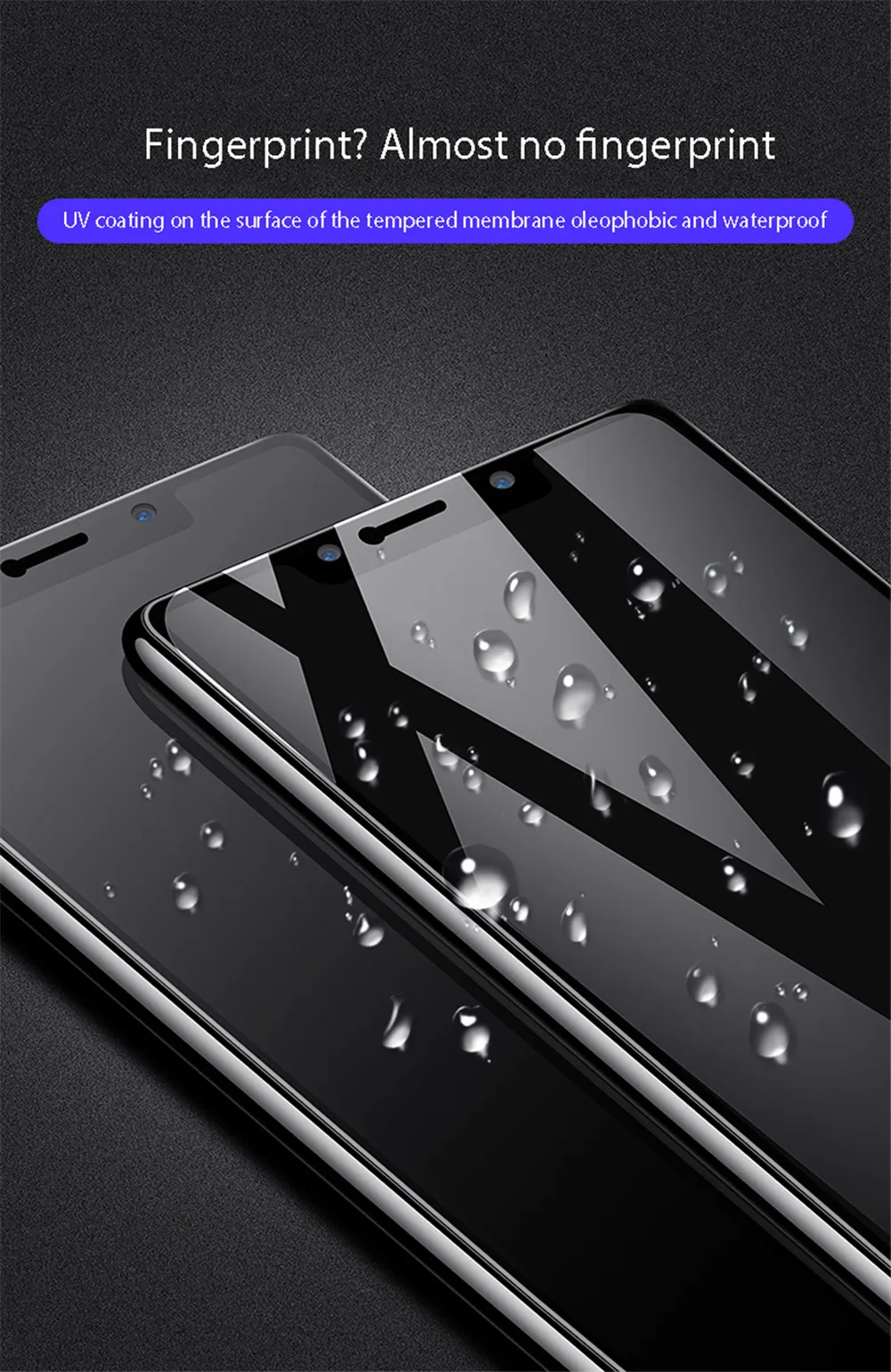 Для Xiao mi 8 закаленное стекло MOFi для Xiaomi mi 8 Lite пленка стекло mi 8 pro Полное покрытие защита экрана черный 2 шт