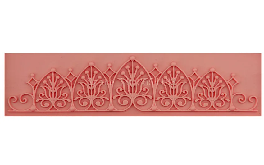 Цветочный узор кружевное Силиконовое мыло для мастики 3D искусственное желе