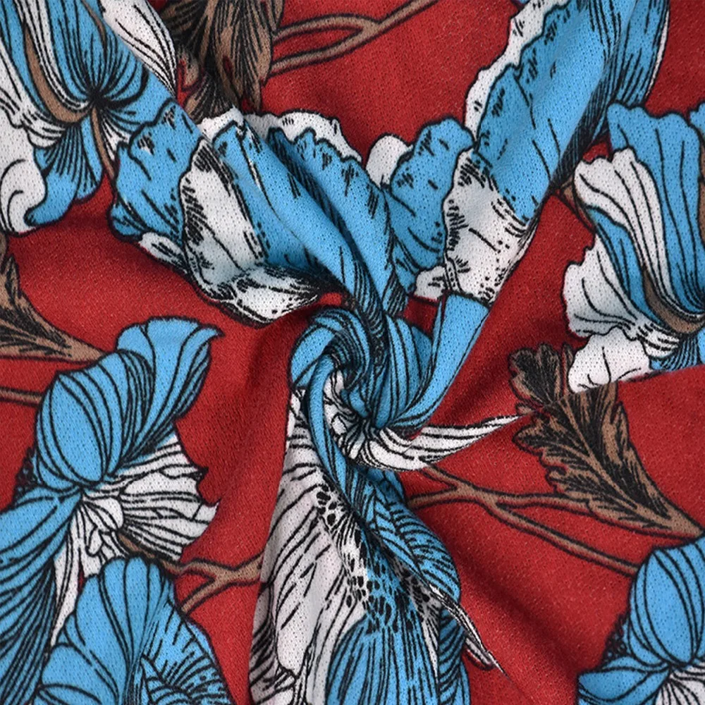 2018 цветок почищенная ткань шитье ручной работы Дамские Брюки Платье Юбка