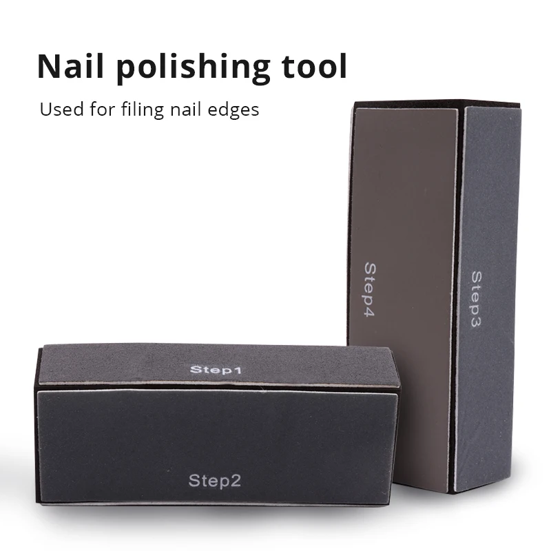 Профессиональный восковый блок для ногтей прочная пилка Губка тофу наждачная