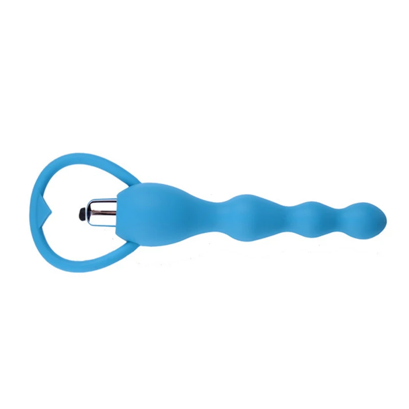 Вибратор шарики Мощный вибратор пенис желе Анальная пробка вибрация секс