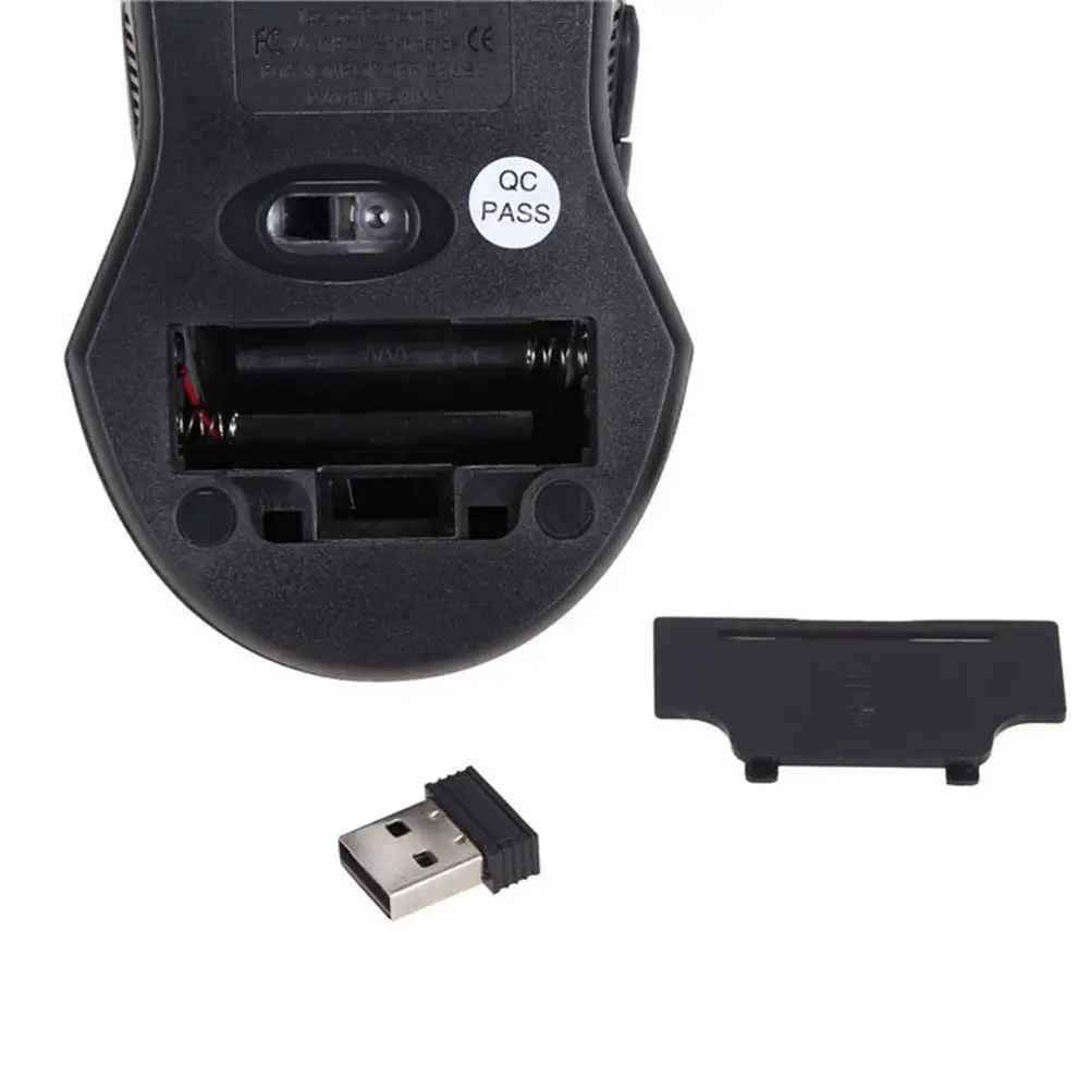 2 4 GHz Мини Беспроводная игровая мышь 1600 точек/дюйм оптическая Мыши + USB 0 приемник