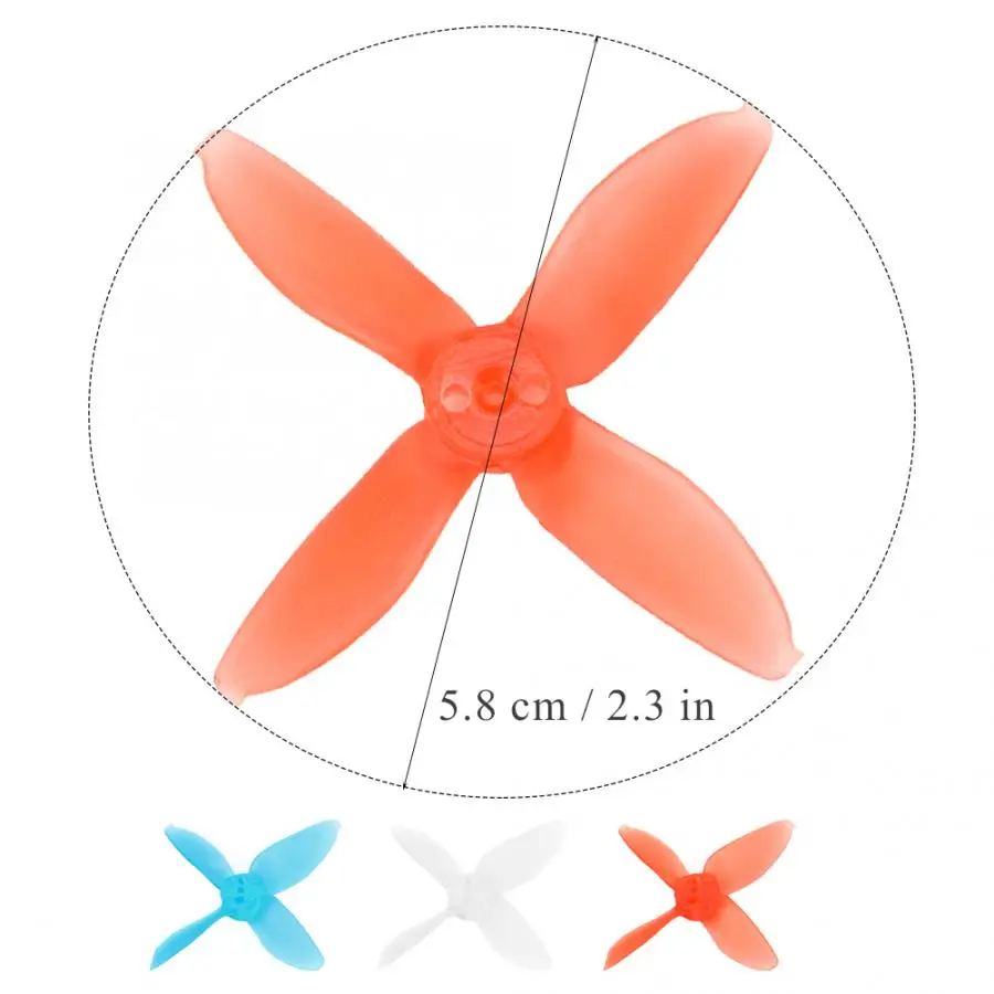 12 шт./компл. 3 Цвета ABS Emax AVAN Micro RC Дрон дюйма лезвия и 2 4 пропеллеры для Babyhawk части |