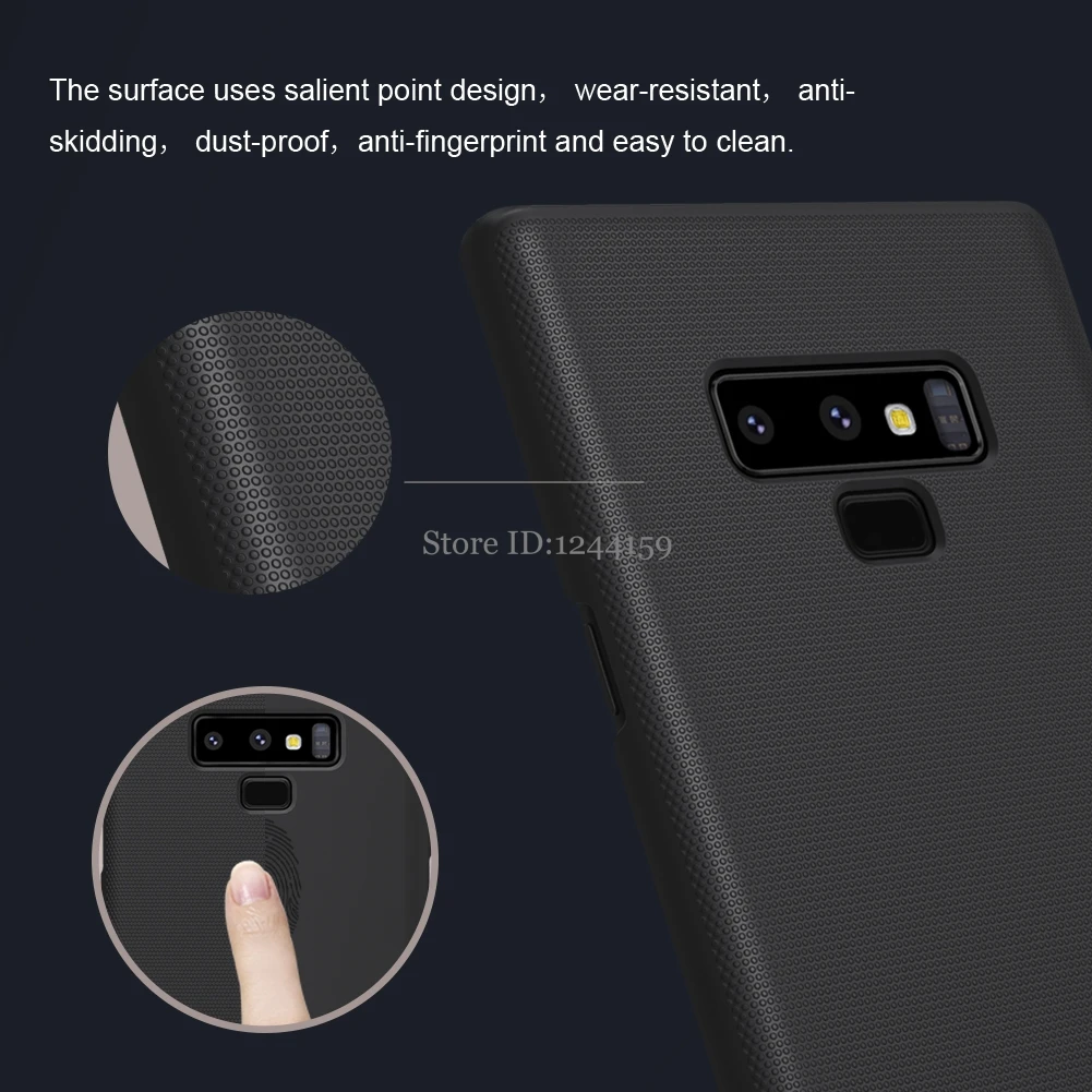 Чехол Nillkin для Samsung Galaxy Note 9 матовый защитный жесткий пластиковый чехол-накладка с