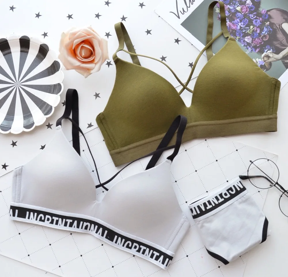 Комплект женского нижнего белья с бюстгальтером пуш ап и трусиками|bra and panty|bra panty
