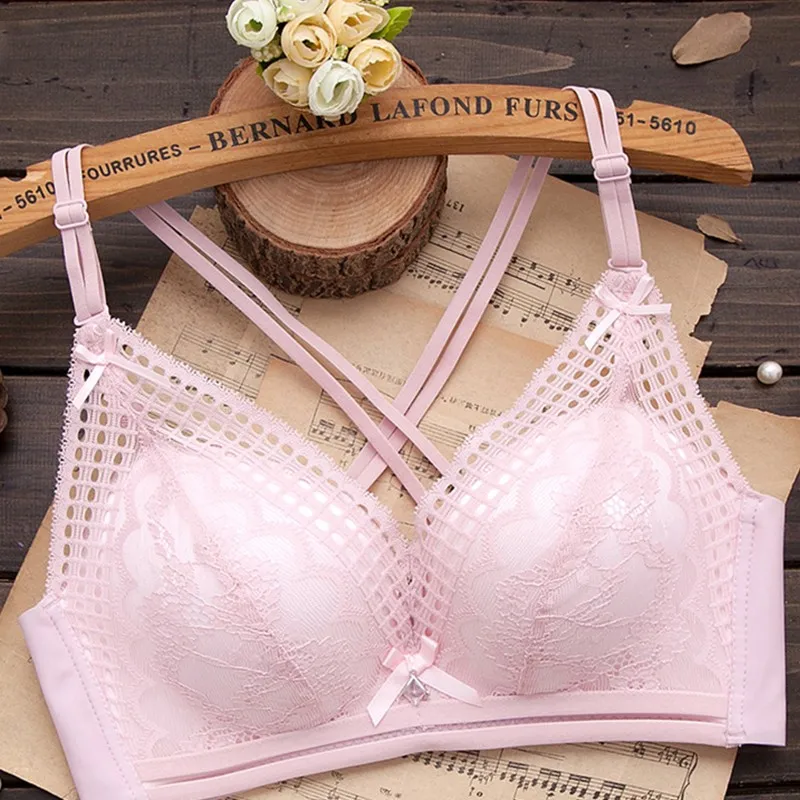 BEFORW кружевное платье с цветочным узором и перекрестными бюстгальтер низким