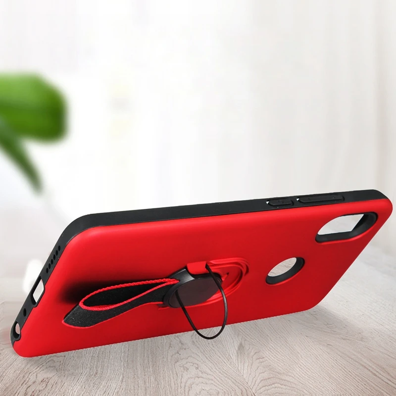 Для redmi note 6 pro Чехол для телефона металлический держатель машины Обложка