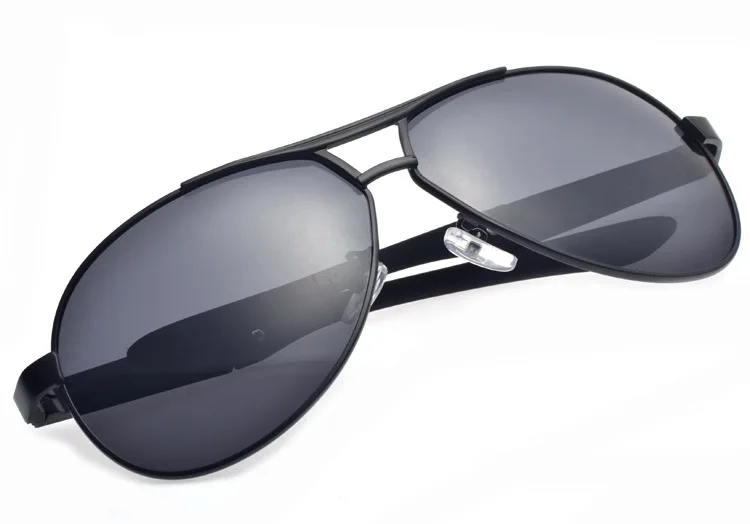 Мужские поляризационные солнцезащитные очки Uv400 из алюминиево магниевого сплава