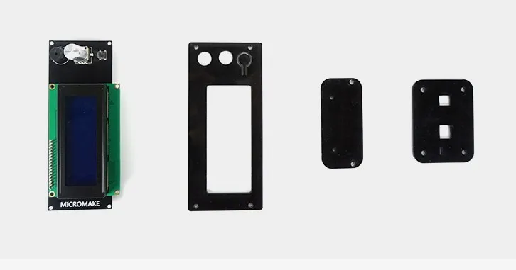 Micromake 3d принтер линейная направляющая DIY комплект kossel Delta автоматическое выравнивание большой размер печати 3D металлический принтер