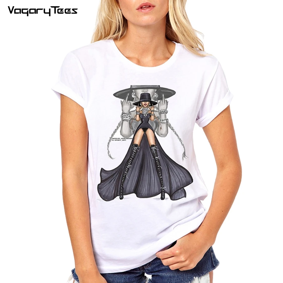 Модная хипстерская крутая женская футболка VagaryTees2019 винтажная модная черная с