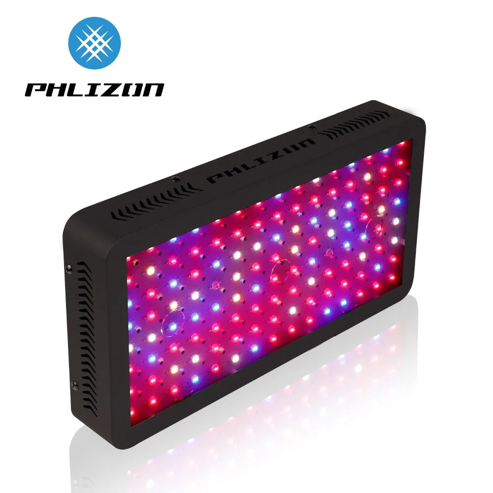 Phlizon растет свет 600 W 900 W 1200 W полный спектр двойной переключатель для парниковых гидропоники комнатных растений Вег и цв