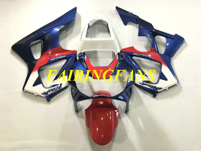 Комплект обтекателей для мотоцикла HONDA CBR900RR 929 00 01 CBR 900 RR 900RR CBR900 2000 2001 красный
