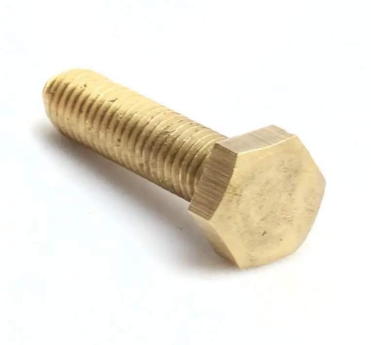 Бесплатная доставка 5 шт. медных шестигранных головок винтовых винтов M10 * 20 25 30 35 40