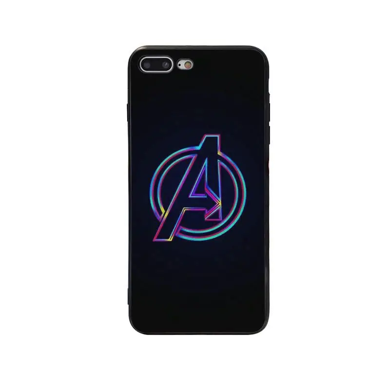 Для coque iphone XR супергероев Marvel Новый чехол для X 8 плюс и 5 5S 6s 7 plus крышки мобильного