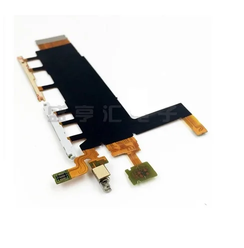 Кнопка включения/выключения питания гибкий кабель и переключатель громкости с