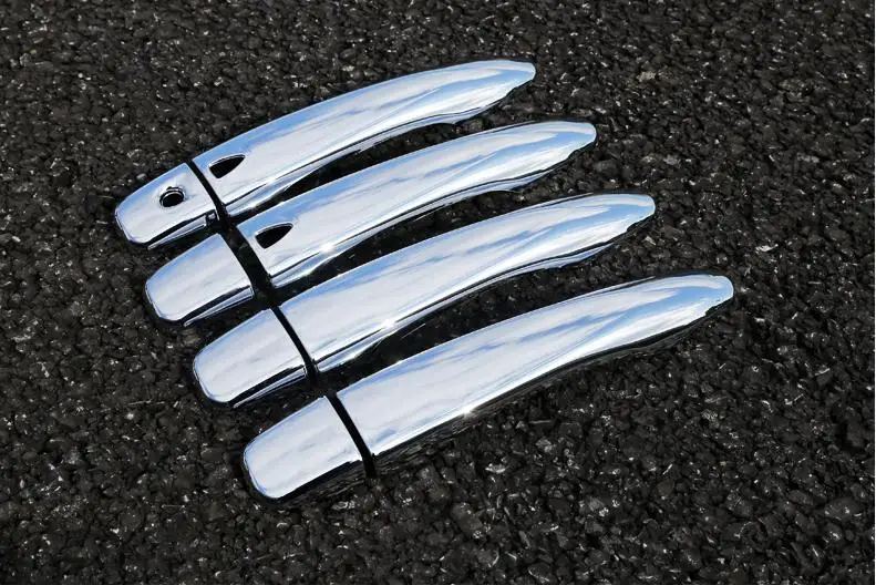 ABS Chrome Door Handle Cover Trim Exterior Protector For 2015 2016 2017 Nissan Qashqai J11 Auto Styling Accessories | Автомобили и